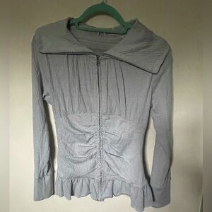 Eloise Anthropologie Zip up